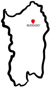 Mappa Budduso Rally Cronoscalata su Terra di Tandalò